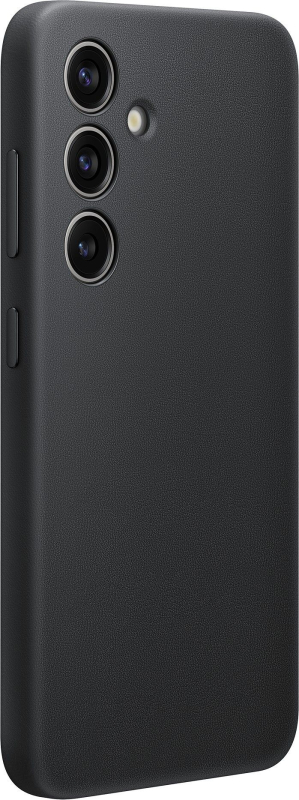 Чехол Samsung Vegan Leather Case S24 черный Фото-3
