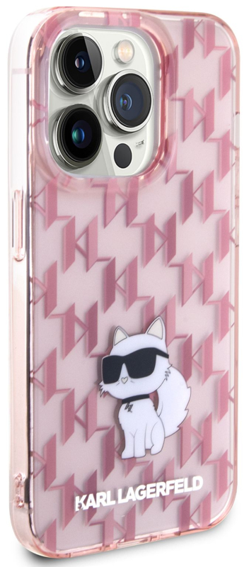 Чехол Karl Lagerfeld NFT Choupette для iPhone 15 Pro, розовый Фото-4
