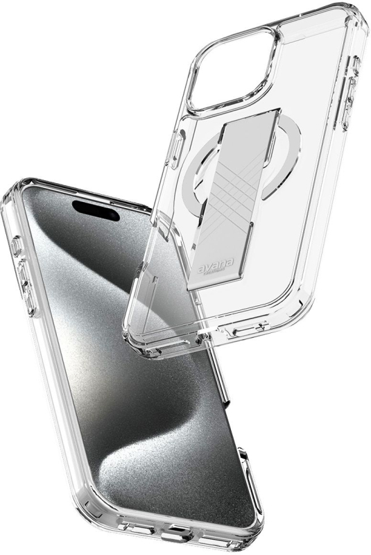 Чехол Avana GRIP IT MagSafe для iPhone 16 Pro Max, прозрачный