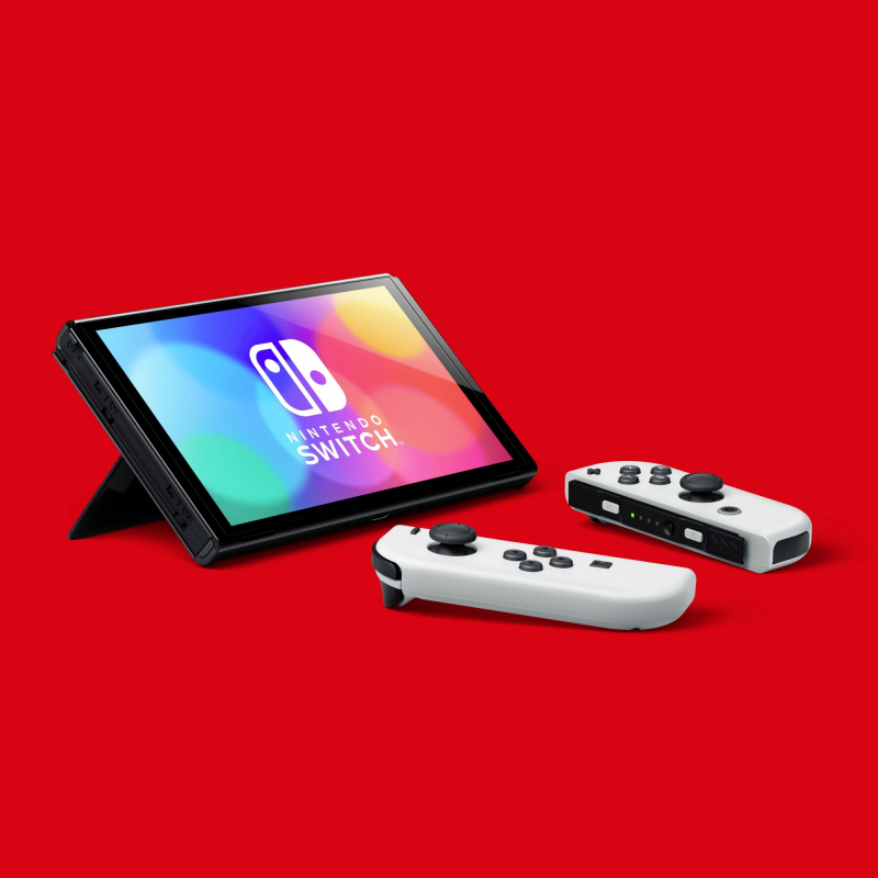 Игровая приставка Nintendo Switch OLED Model 64 ГБ, белый Фото-8