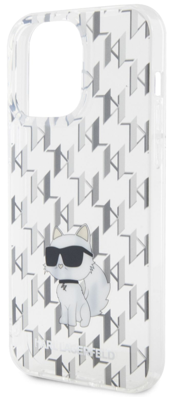 Чехол Karl Lagerfeld NFT Choupette для iPhone 15 Pro Max, прозрачный
