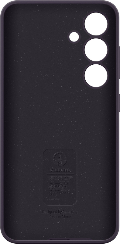 Чехол Samsung Silicone Case S24 темно-фиолетовый Фото-5