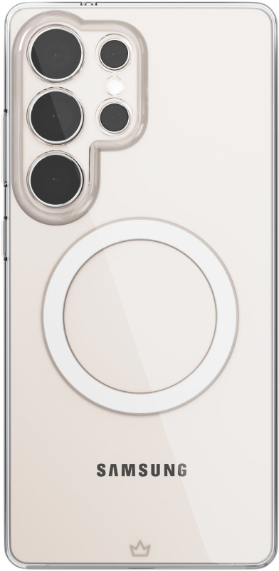 Чехол VLP Puro Case MagSafe для Galaxy S25 Ultra, поликарбонат, прозрачный Фото-2