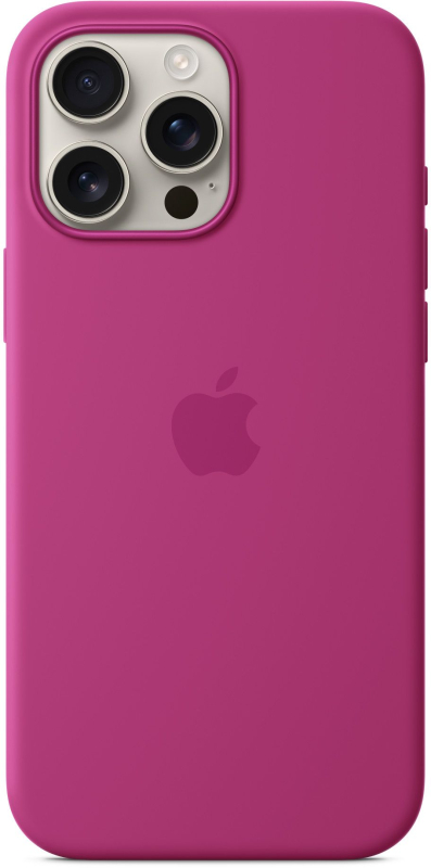 Чехол Apple для iPhone 16 Pro Max Silicone with MagSafe, фуксия Фото-2