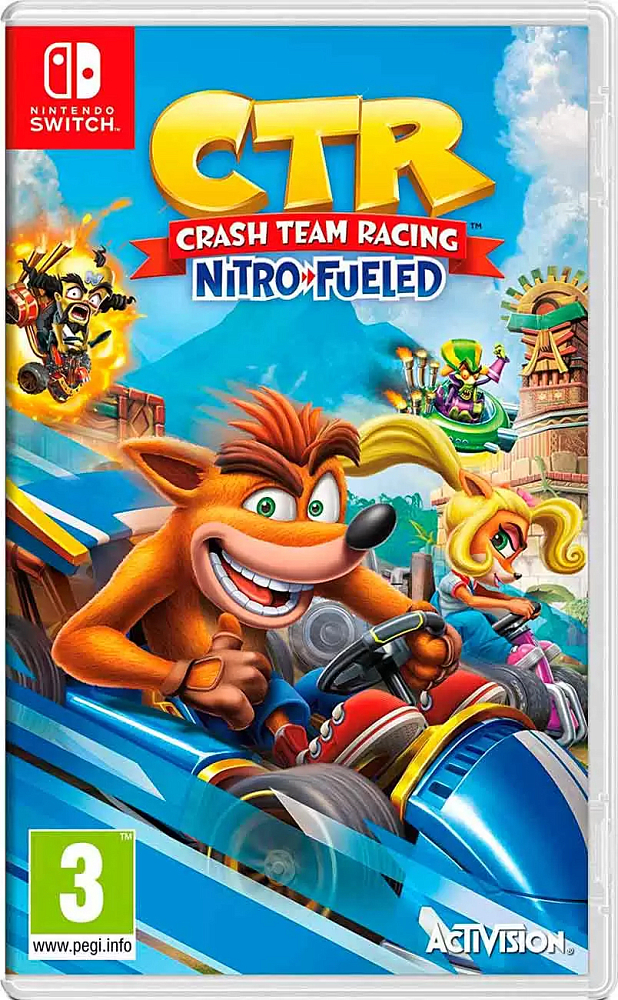 

Nintendo Игра для Switch Crash Team Racing Nitro-Fueled, английская версия