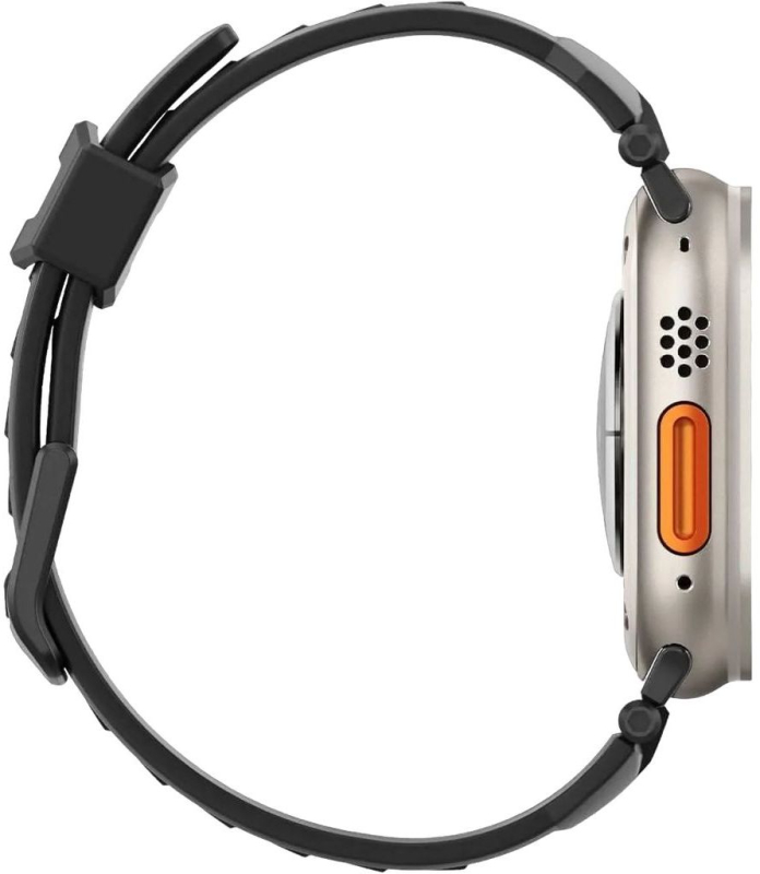 Ремешок Spigen Rugged Ultra Band для Apple Watch 49/46/45/44/42 мм, матовый черный Фото-10