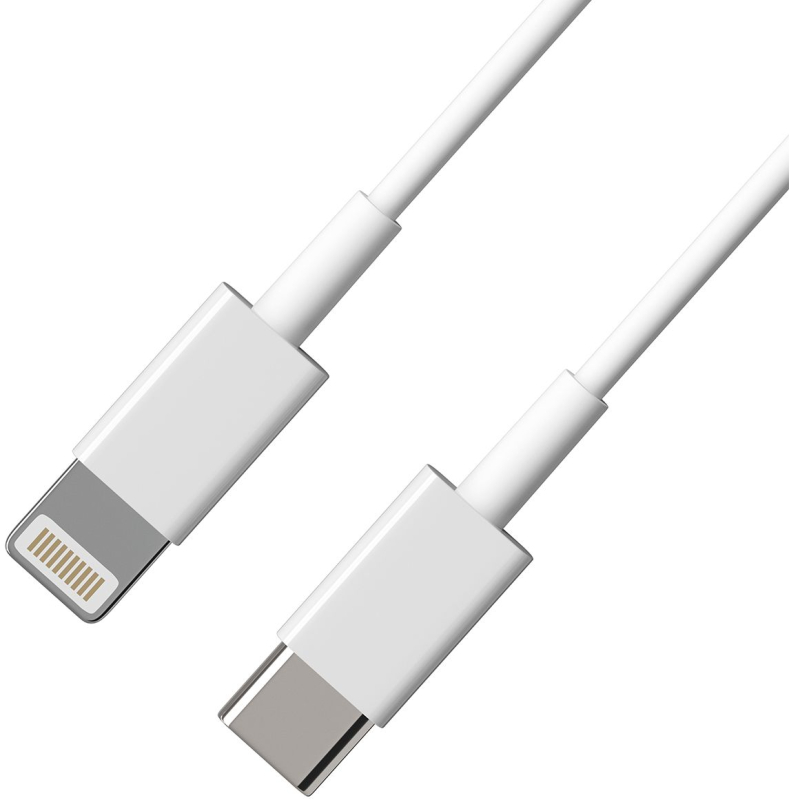 Кабель moonfish USB‑C - Lightning 1 м, белый Фото-2