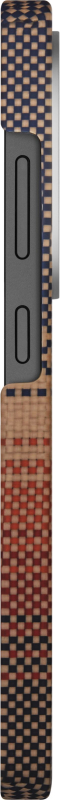 Чехол Pitaka Tactile Woven для Galaxy S25 Ultra, кевлар, коричневый Фото-4
