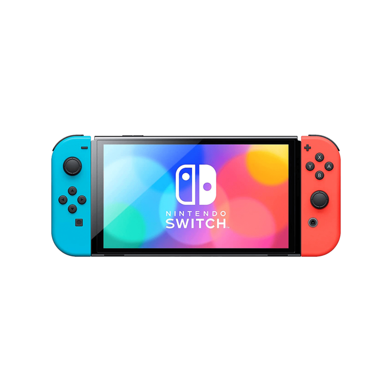 Игровая приставка Nintendo Switch OLED Model 64 ГБ, синий + красный Фото-3