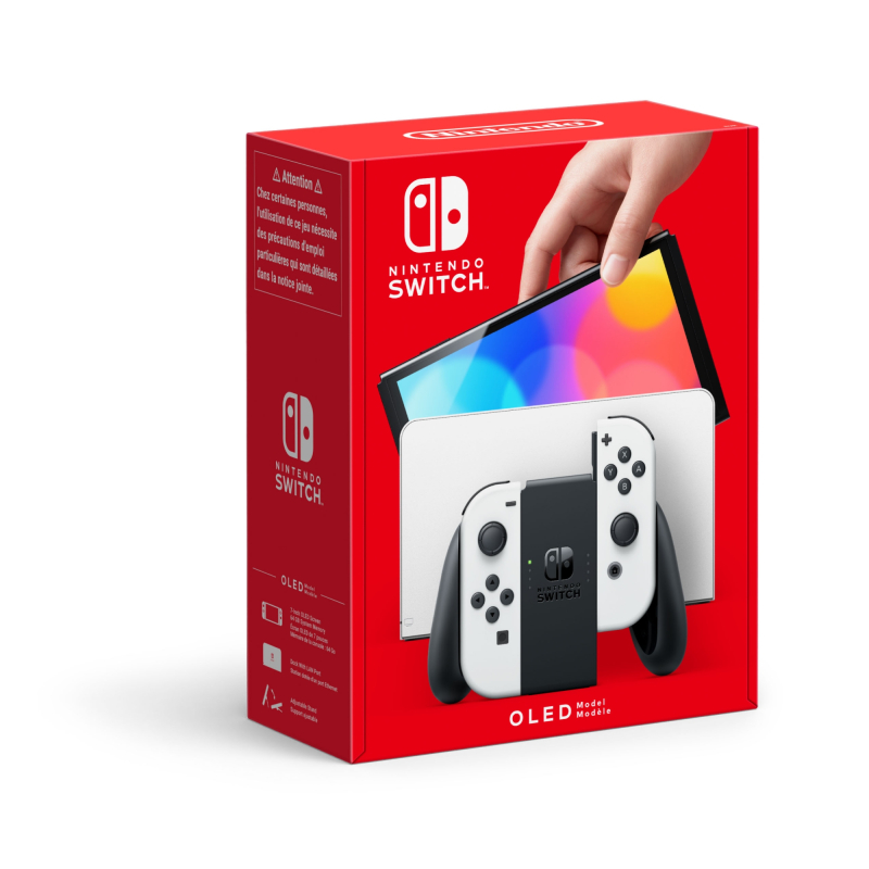 Игровая приставка Nintendo Switch OLED Model 64 ГБ, белый Фото-2