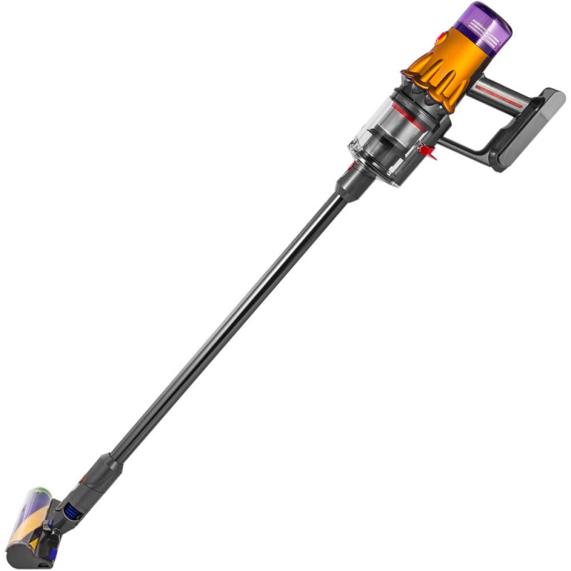 Беспроводной пылесос Dyson V12 Detect Slim Absolute, желтый/фиолетовый Фото-2