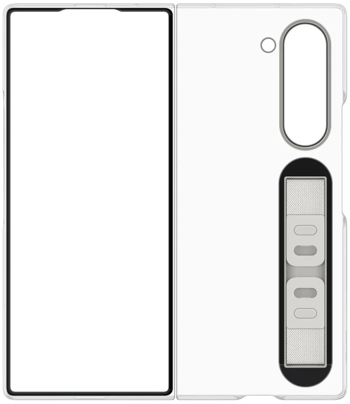 Чехол Samsung Clear Case Fold6 прозрачный Фото-5