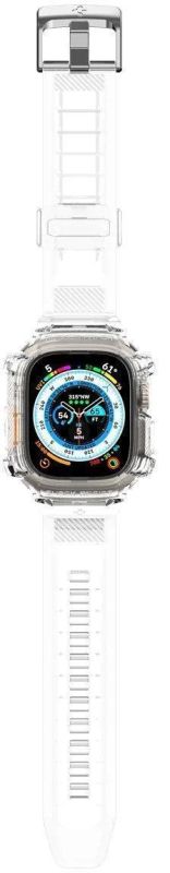 Чехол-ремешок Spigen Rugged Armor Pro Crystal Clear для Apple Watch Ultra 2/1, 49 мм, прозрачный Фото-6