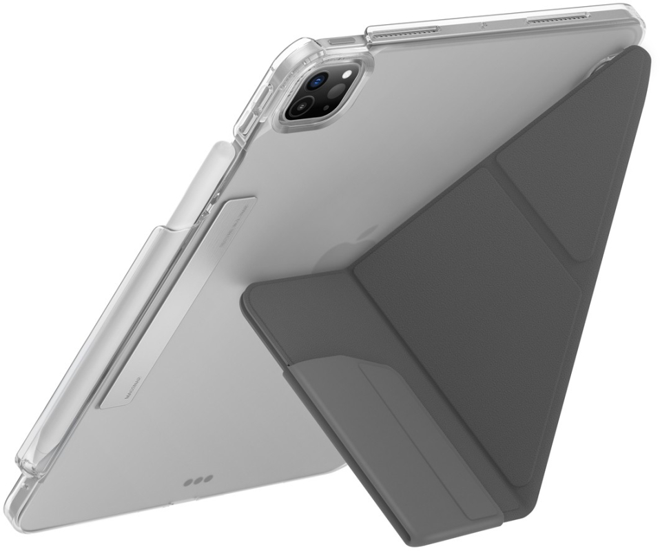 Чехол Uniq Camden Click для iPad Pro 11 (2024), серый Фото-4