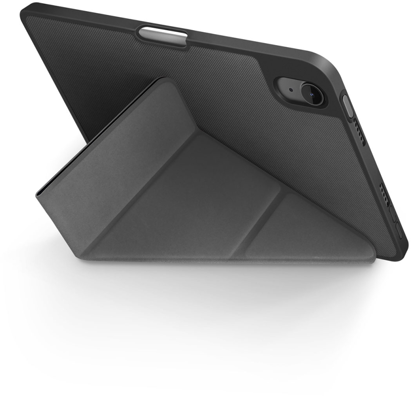 Чехол Uniq Transforma для iPad Mini 6, полиуретан, черный Фото-3