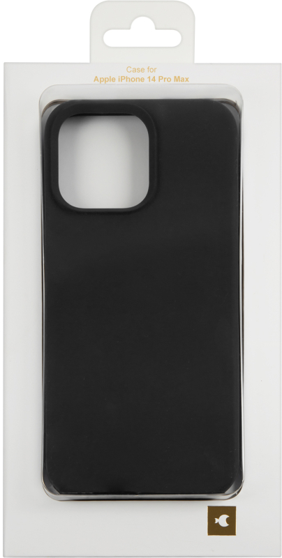 Чехол moonfish для iPhone 14 Pro Max, силикон, черный Фото-4