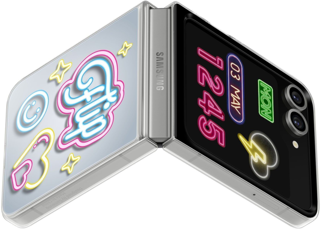 Чехол Samsung Flipsuit Case Z Flip6 Прозрачный Фото-3