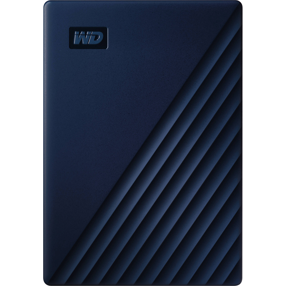 

Внешний накопитель Western Digital, Синий, Внешний накопитель WD My Passport for Mac, 2 ТБ, USB 3.0, синий