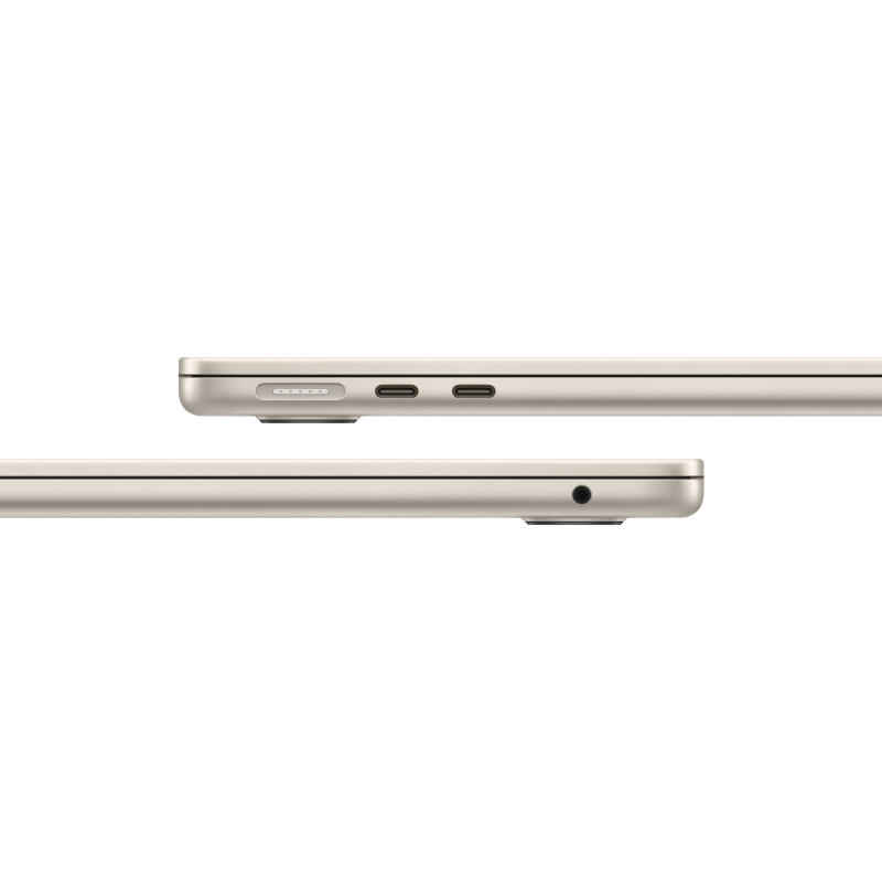 Apple MacBook Air 13" (M4, 10C CPU/10C GPU, 2025), 24 ГБ, 512 ГБ SSD, «сияющая звезда» Фото-4
