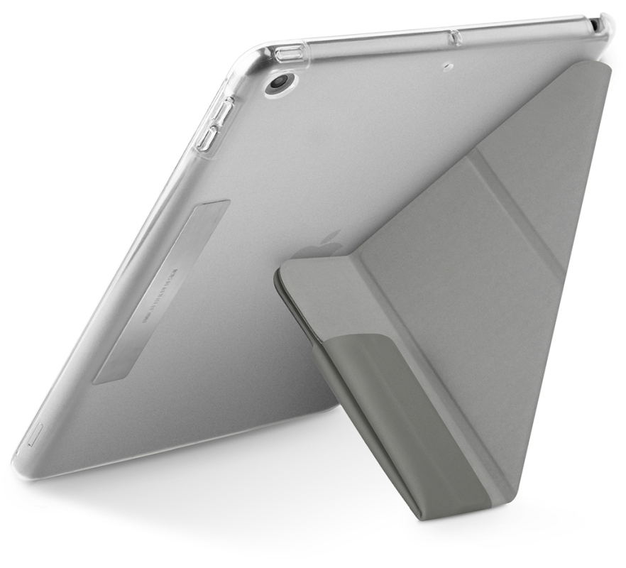 Чехол Uniq Camden для iPad 10.2, серый Фото-2