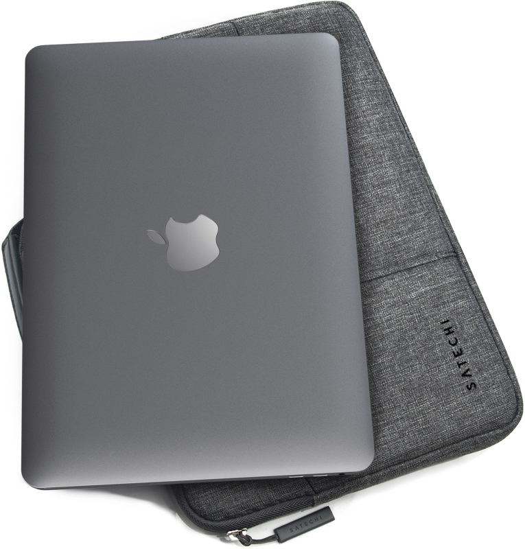 Сумка Satechi Water-Resistant для ноутбуков до 13", нейлон, серый Фото-11