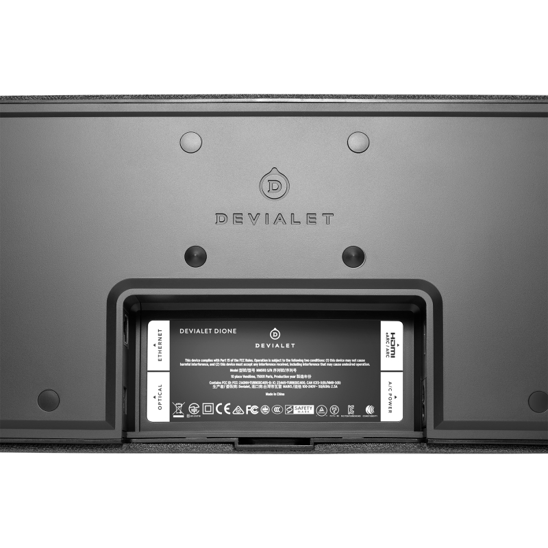 Саундбар Devialet Dione Matte Black, матовый черный Фото-7