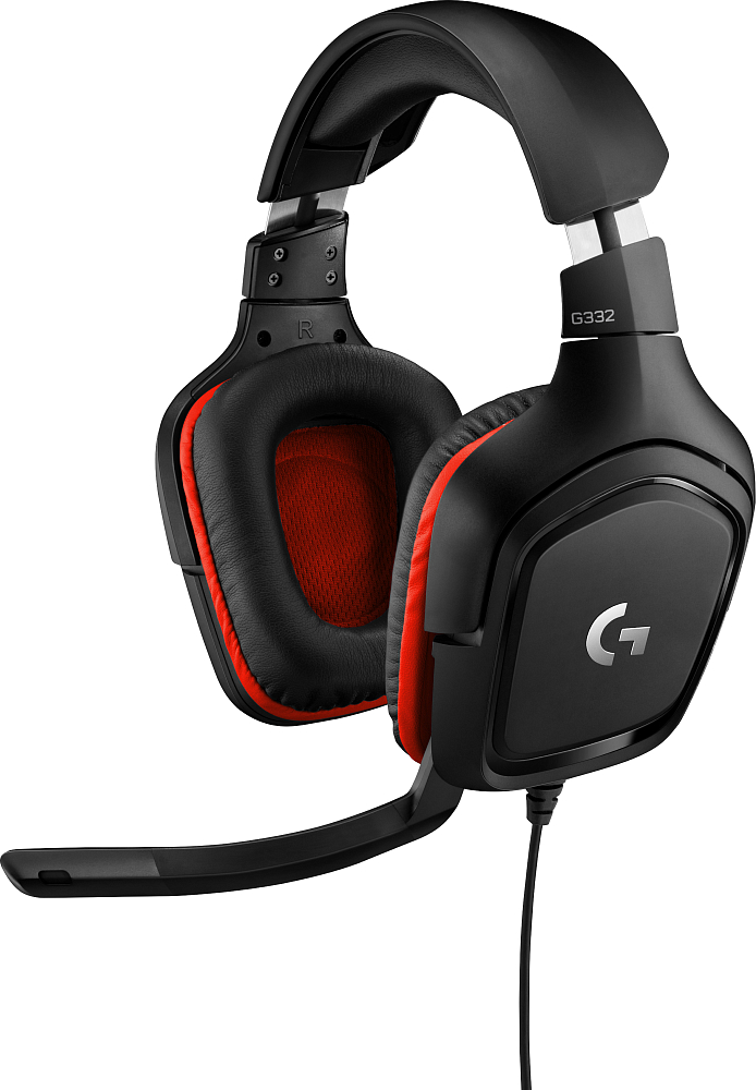 

Logitech Наушники игровые G332 Leatheratte, черный