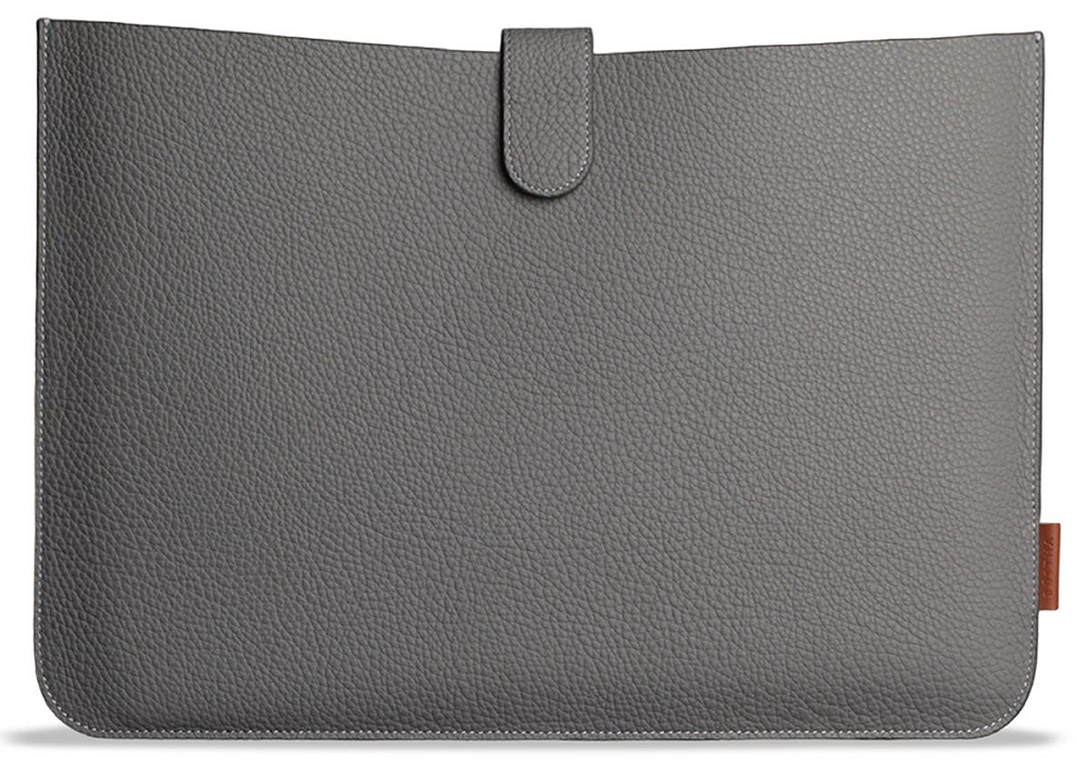 

Чехол-конверт Bustha Jump Slim Sleeve для Macbook Air/Pro 14 (18/22), кожа, темно-серый, Чехол-конверт Jump Slim Sleeve для Macbook Air/Pro 14 (18/22), кожа, темно-серый