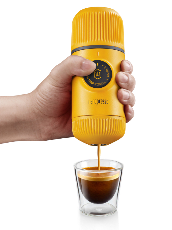 Мини-кофемашина Wacaco Nanopresso, желтый Фото-2