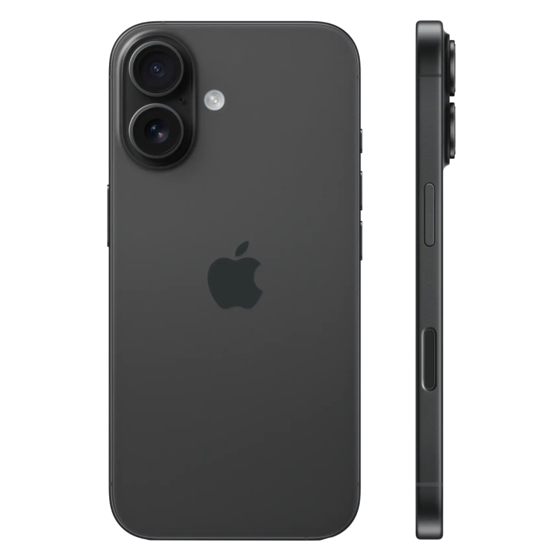 Apple iPhone 16 SIM 128 ГБ, черный Фото-2