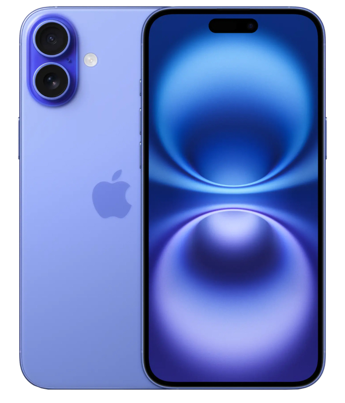 Apple iPhone 16 Plus SIM 128 ГБ, ультрамарин