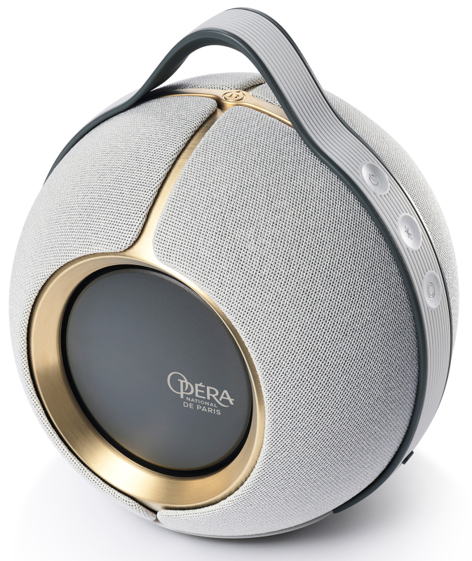 Акустика портативная Devialet Mania Opéra de Paris, светло-серый/золото Фото-7