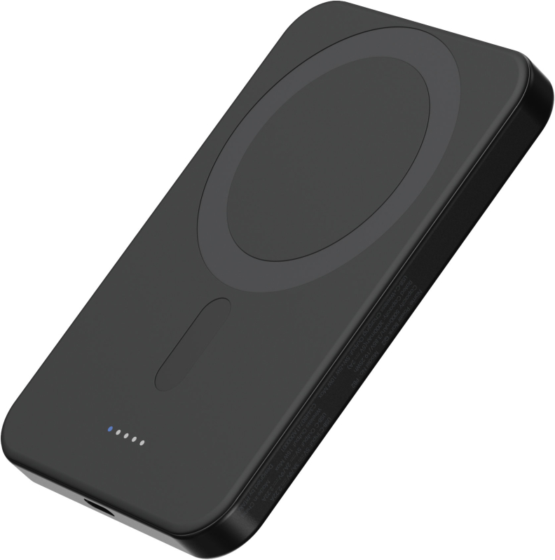 Аккумулятор Pitaka Power Bank Qi2, 5000mAh, черный Фото-7