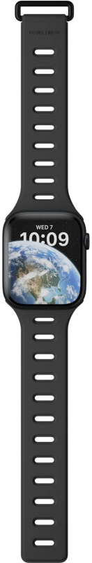 Ремешок Native Union Active Strap для Apple Watch 38/40/41 мм, S, силикон, серый+черный Фото-4