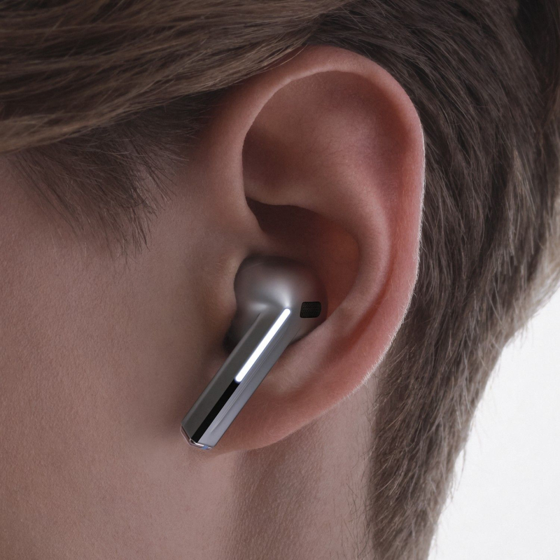 Беспроводные наушники Samsung Galaxy Buds3 Pro, Серебро Фото-14