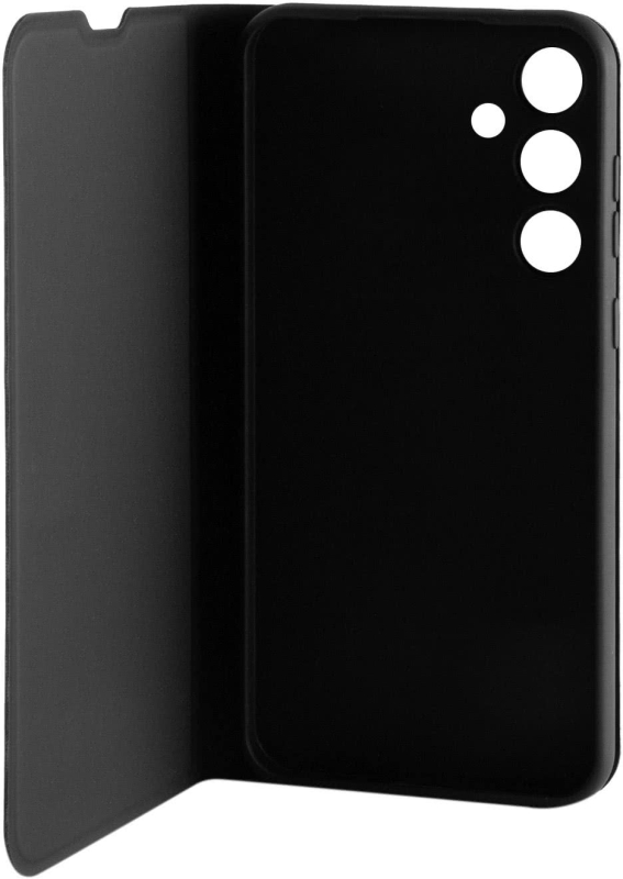 Чехол-книжка moonfish для Galaxy A55, полиуретан, черный Фото-2