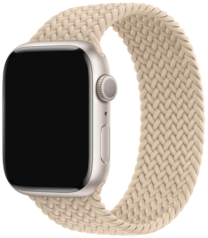 Ремешок moonfish для Apple Watch 38/40/41/42 мм, нейлон, бежевый