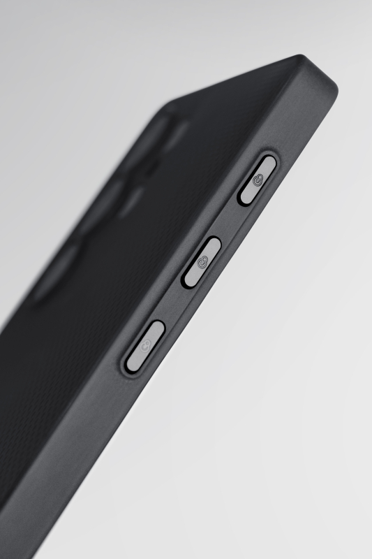 Чехол Pitaka Pitaka PIN Button для Galaxy S25 Ultra, кевлар, черный Фото-6