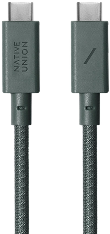Кабель Native Union Anchor Cable USB-C - USB-C, 3 м, пластик, зеленый