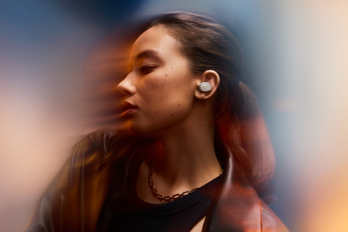Наушники TWS Bowers & Wilkins PI8, бежевый Фото-11