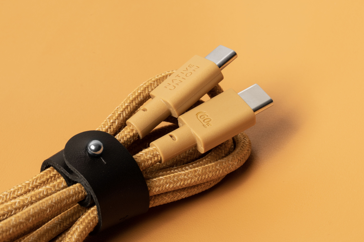 Кабель Native Union Belt Cable USB-C - USB-C, 1,2 м, нейлон, крафтовый Фото-4