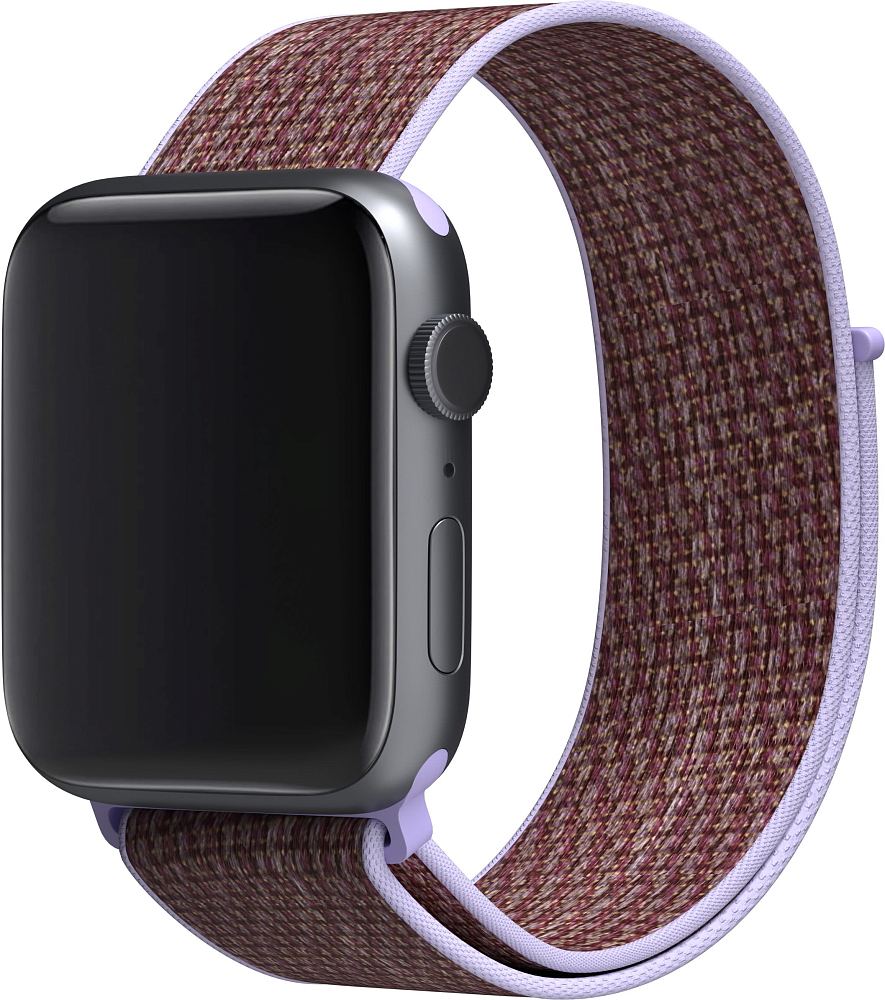 

moonfish Ремешок для Apple Watch 38/40 мм, нейлон, сиреневый