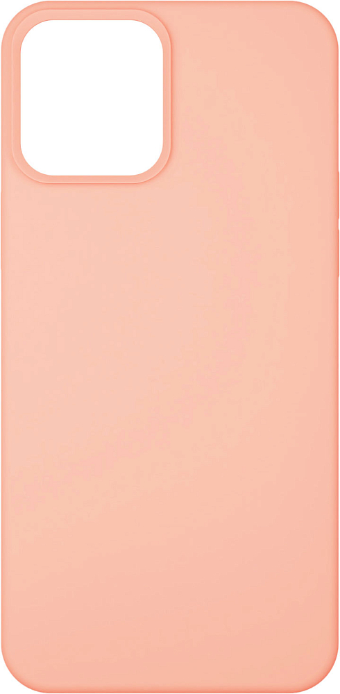 Чехол для iPhone 12 Pro Max, силикон, розовый грейпфрут