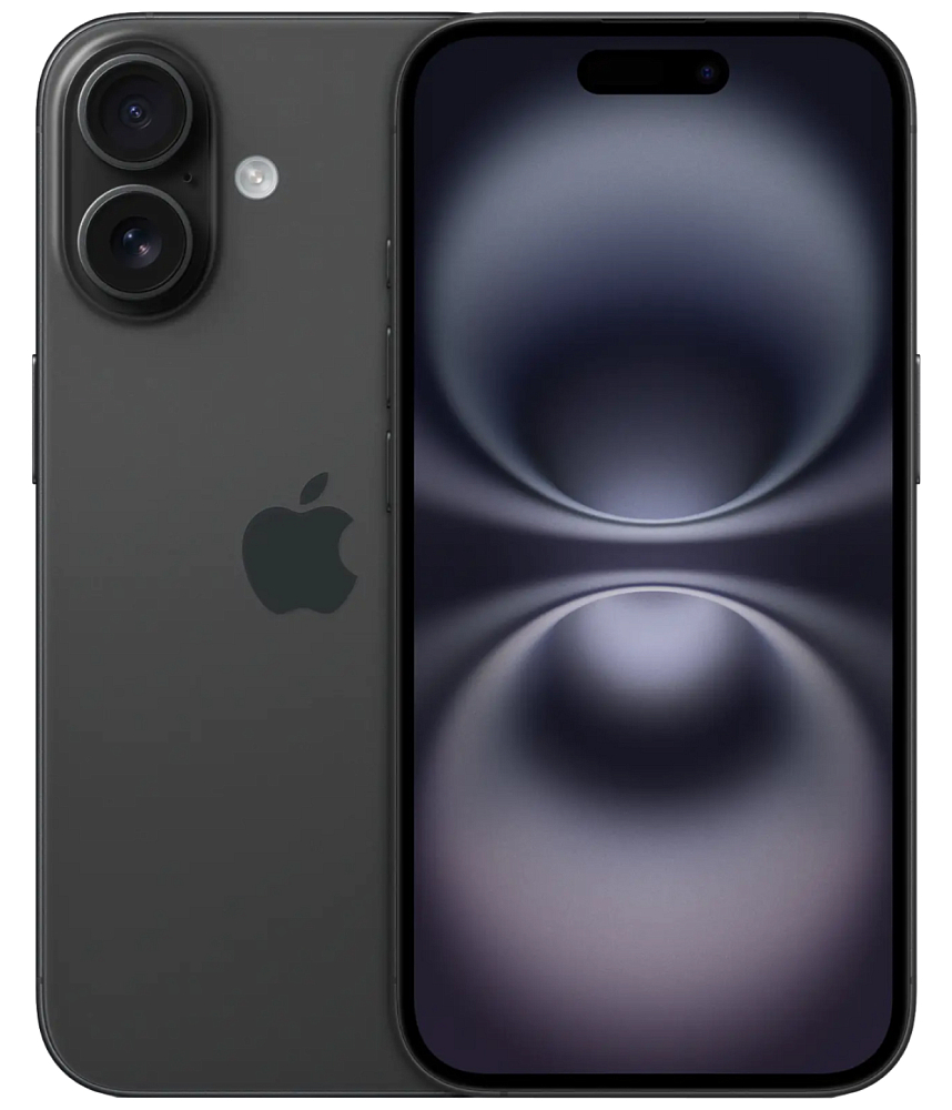 

Apple iPhone 16 dual-SIM 512 ГБ, черный, iPhone 16 dual-SIM 512 ГБ, черный