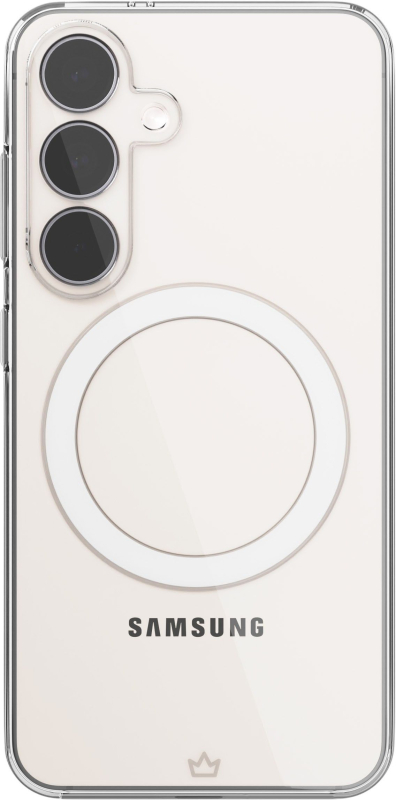 Чехол VLP Puro Case MagSafe для Galaxy S25, поликарбонат, прозрачный Фото-2