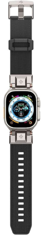 Ремешок Spigen DuraPro Armor Band для Apple Watch 42/44/45/49 мм, черный Фото-7