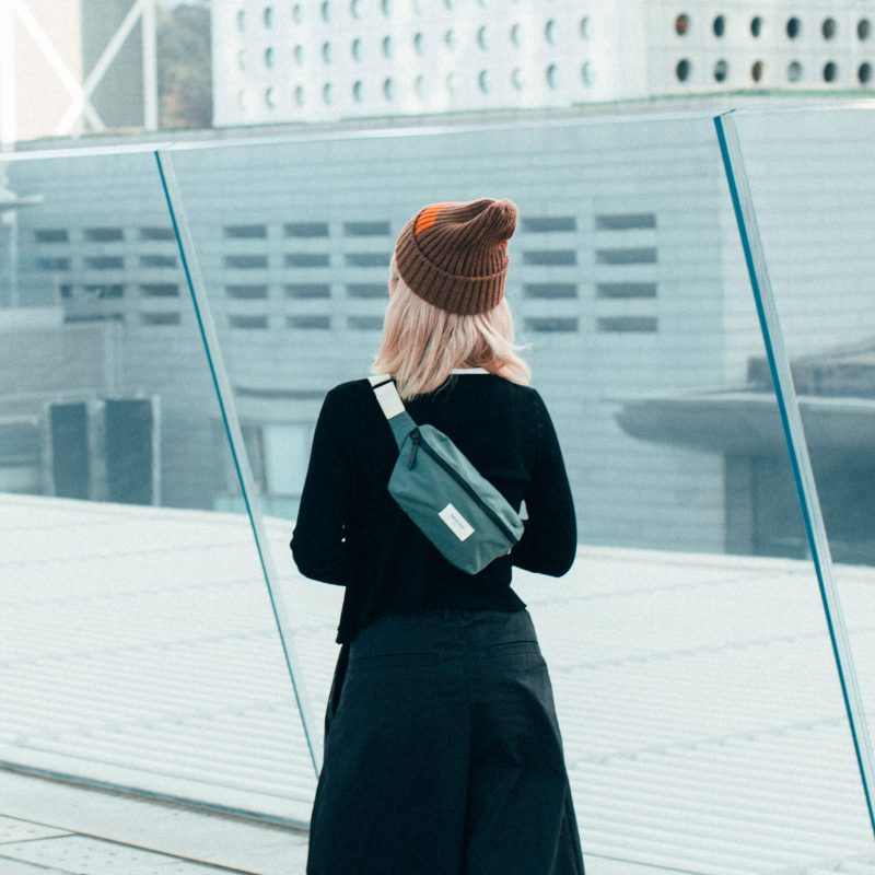Сумка поясная Native Union W.F.A. Crossbody Pouch, зеленый Фото-3