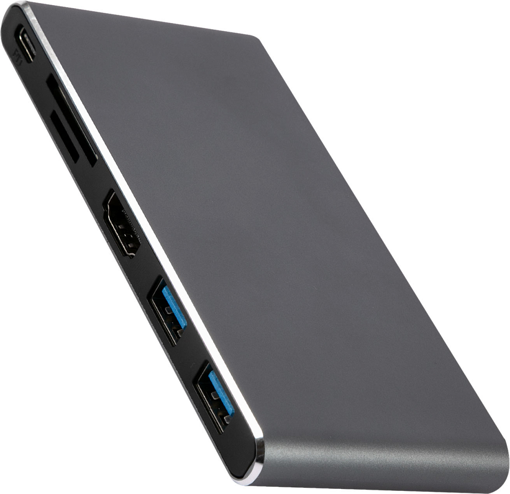 

moonfish Адаптер Multiport SSD Аdapter 7 в 1, серый