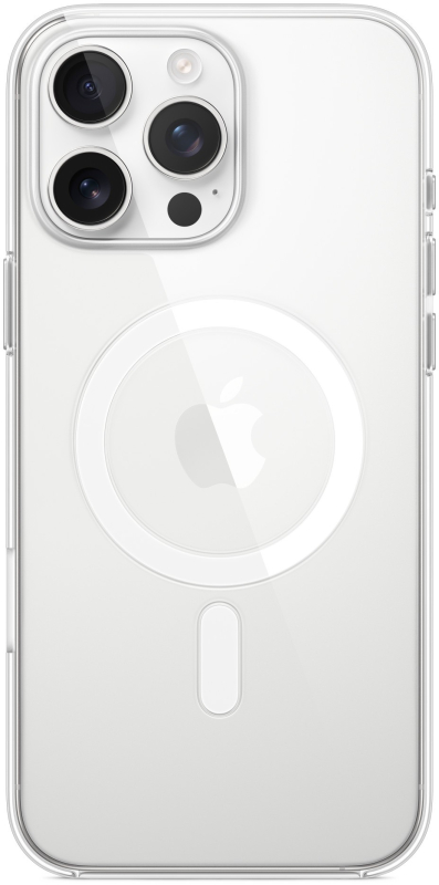 Чехол Apple для iPhone 16 Pro Max with MagSafe, прозрачный Фото-3