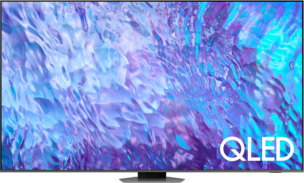 

Samsung Телевизор 98" QLED 4K Q80C, серебристый